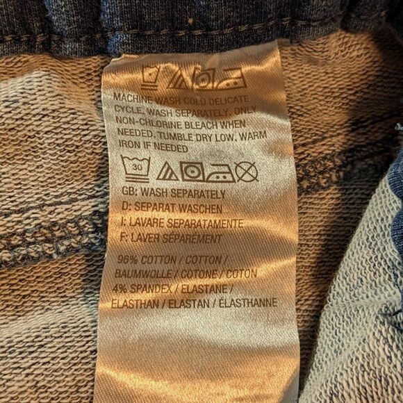 🆕NWT DENIM & CO ANTIQUE WASH BLUE DENIMS W/ELASTIC ANKLE - L - Picture 4 of 6